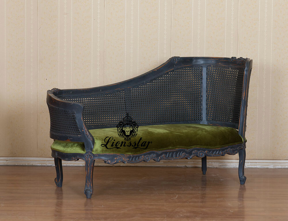 Recamiere Dark Shabby Velvet