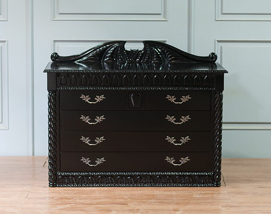 Kommode Massiv Dark Flower Groß Kommode Massiv Dark Flower Groß