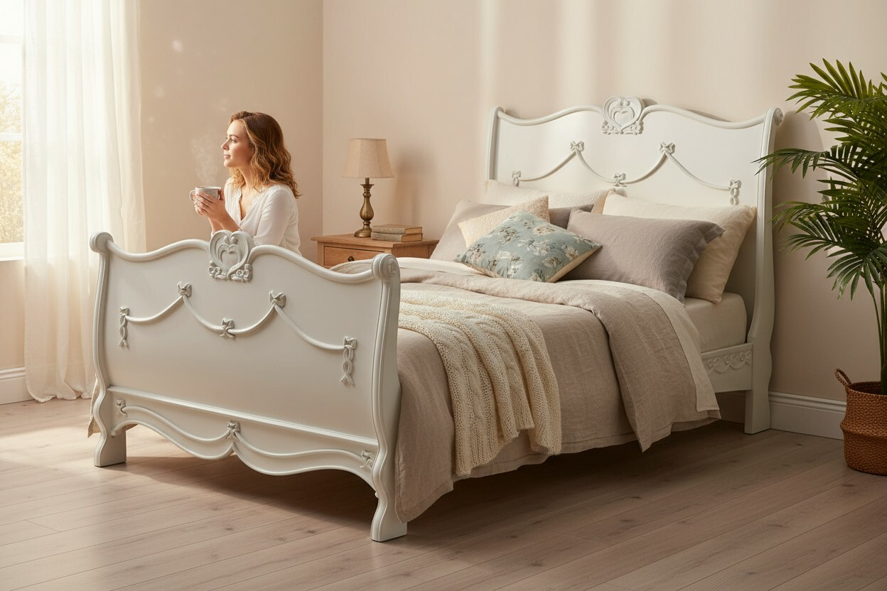 Designer Empire Bett Mahagoni Designer Empire Bett Mahagoni