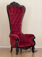 King Chair Rot Kolonial