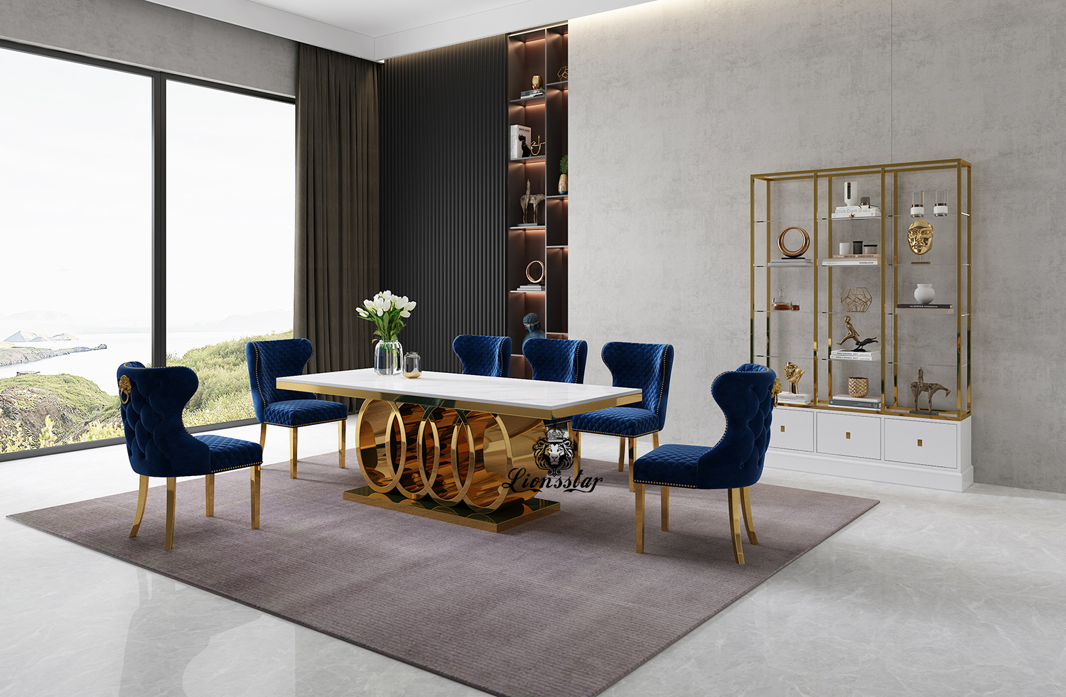 Luxus Designer Esstisch Montgomery Luxus Designer Esstisch Montgomery