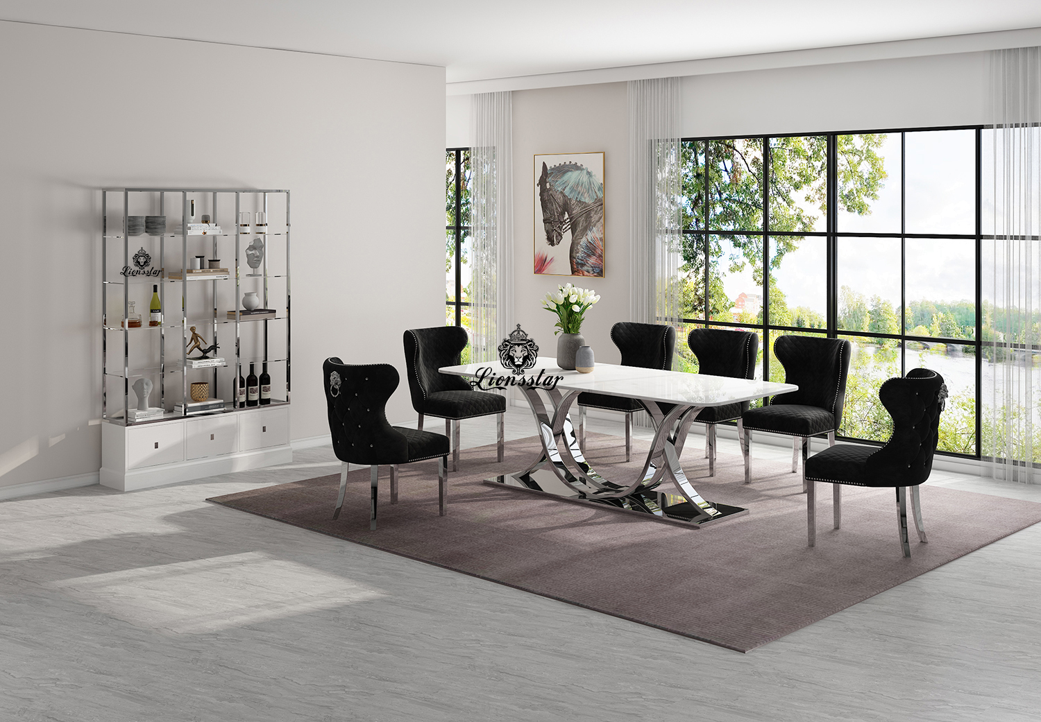 Luxus Designer Esstisch Leonis Aurum Luxus Designer Esstisch Leonis Aurum