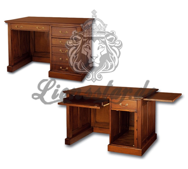 Mahagoni Schreibtisch Aspen