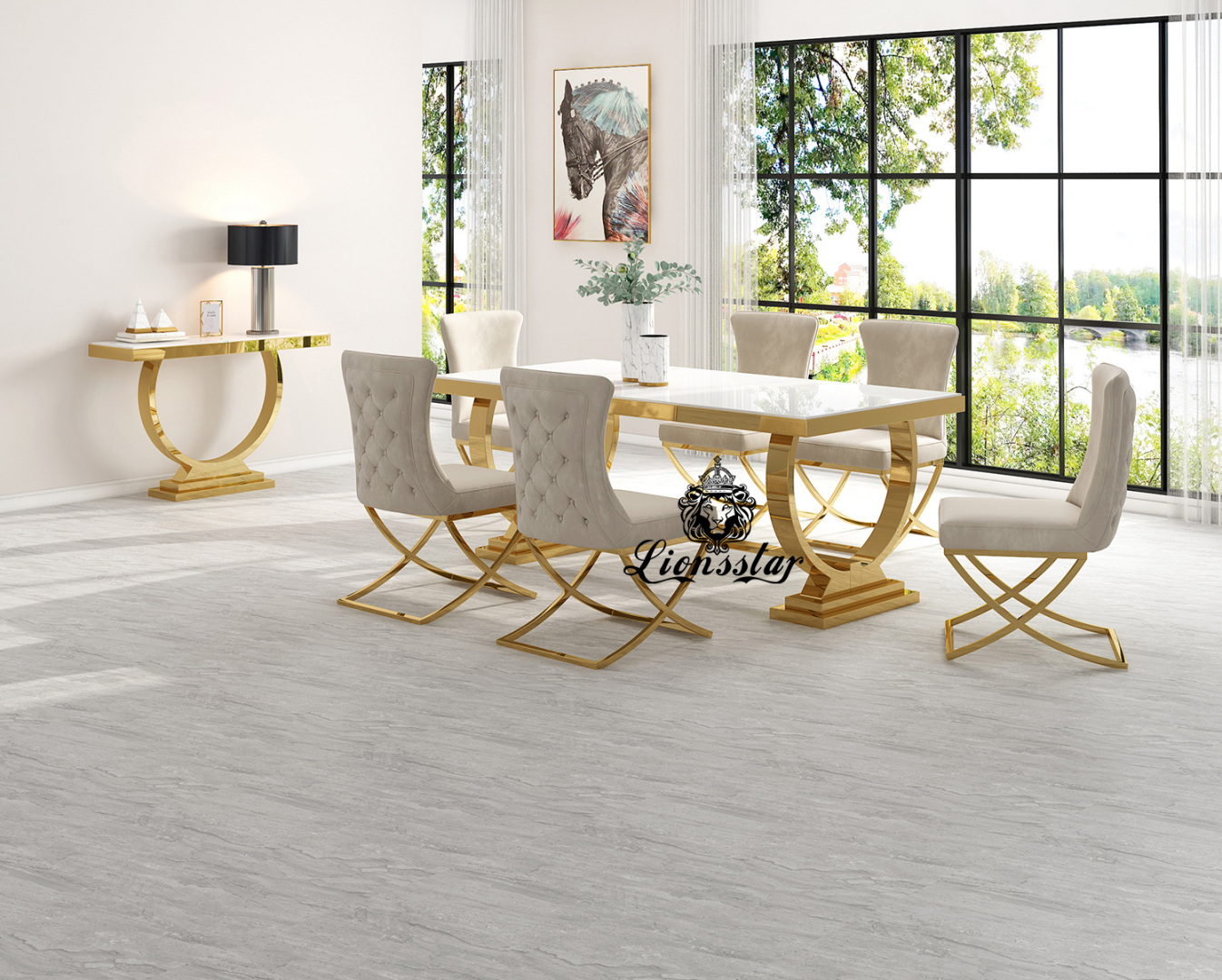 Designer Esstisch Set Loft Design Swing Designer Esstisch Set Loft Design Swing
