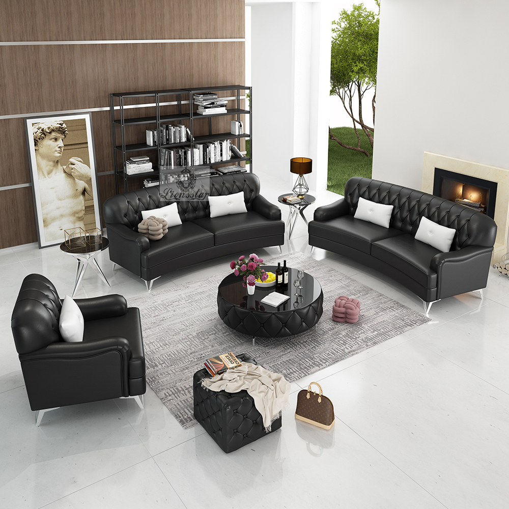 Edel Designer Sofa Set Lounge Curvy