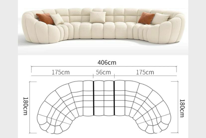 Luxus Designersofa Teddy Bubble