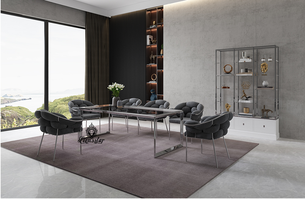 Luxus Designer Esstisch Modern Wafe