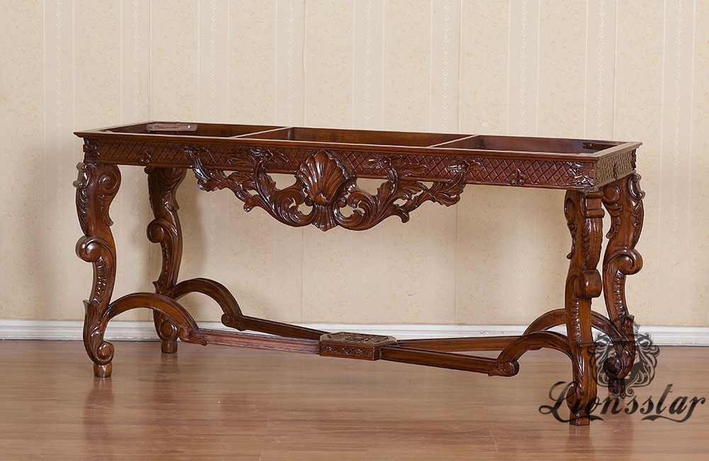 Anrichte Barock Mahagoni Holz A.336 Anrichte Barock Mahagoni Holz A.336