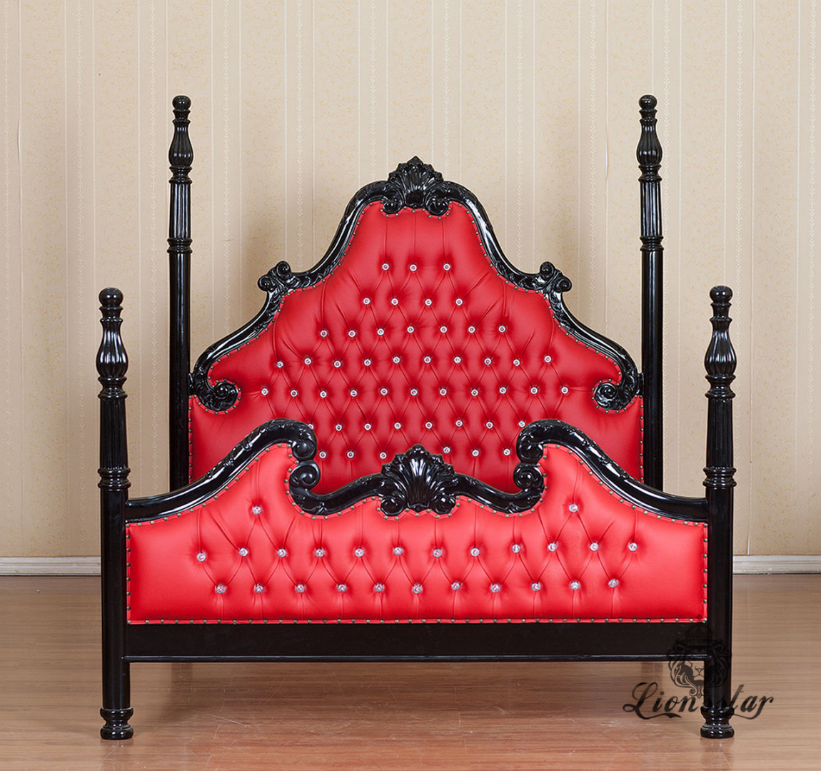Bett Luxus Red Kiss