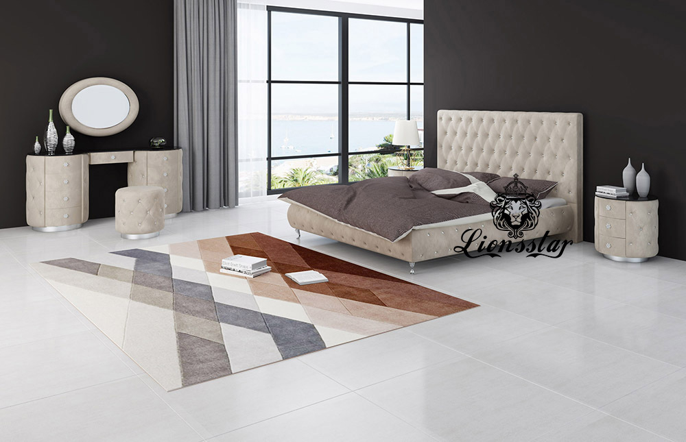 Luxus Design Bett Chesterfield Loft Style