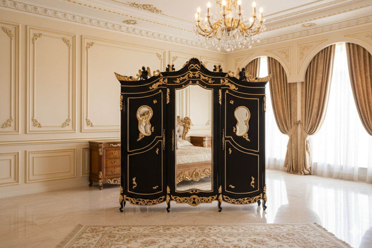 Barock Schrank Rococo Siss 3 Türen Barock Schrank Rococo Siss 3 Türen