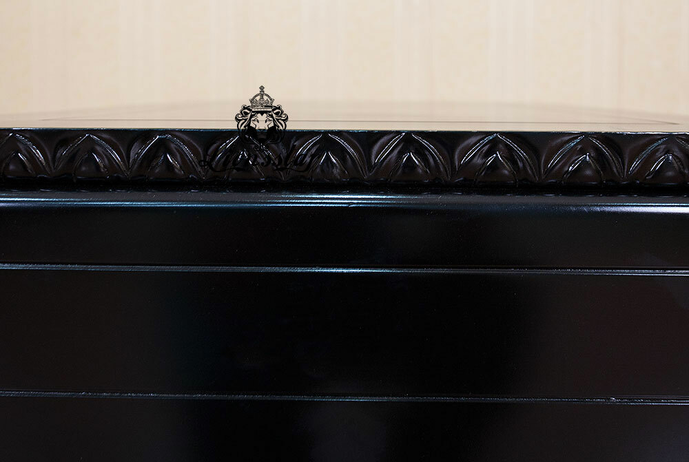 Bank Truhe Gothic Stil Massiv