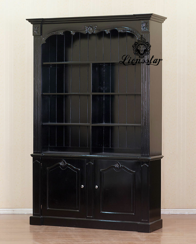 Bücherschrank Klassisch Massiv Luxus Bücherschrank Klassisch Massiv Luxus