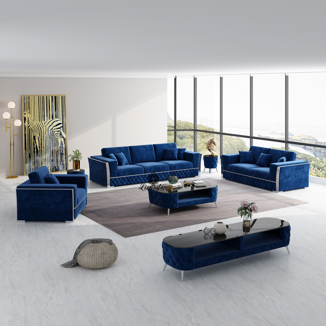  Luxus Designer Sofa Loft Stil Mia