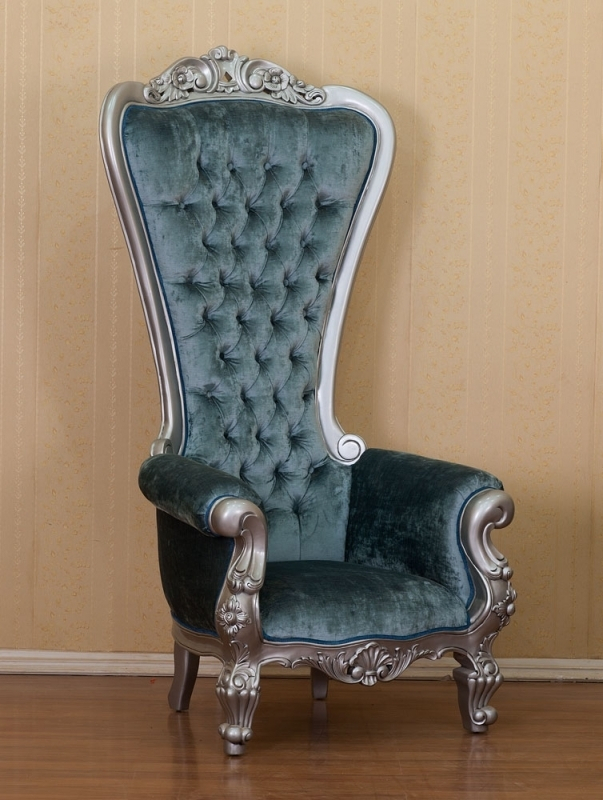 King Chair Silber Grau