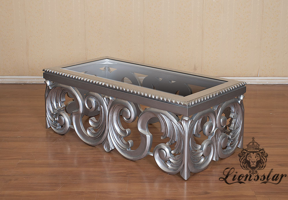 Couchtisch Barock Mahagoni Holz C.222 Couchtisch Barock Mahagoni Holz C.222