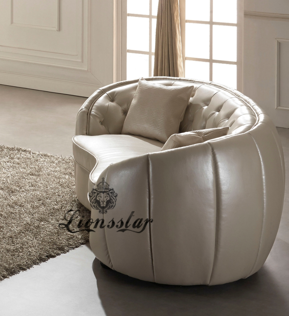 Sofaset Rund Purpur