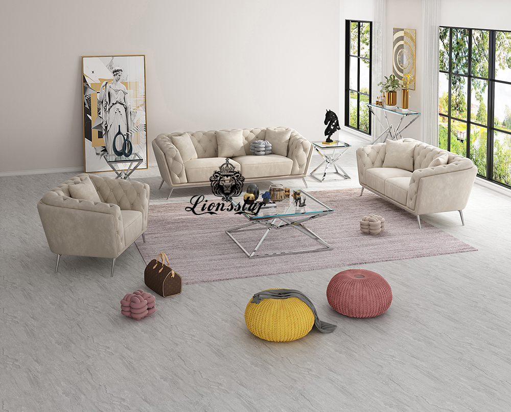 Luxus Design Couchgarnitur Rialto