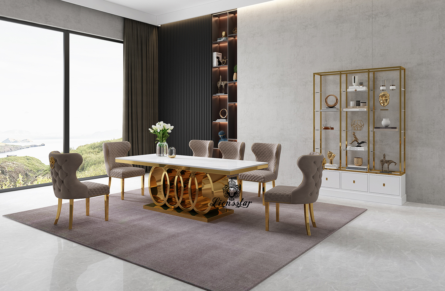 Luxus Designer Esstisch Montgomery Luxus Designer Esstisch Montgomery