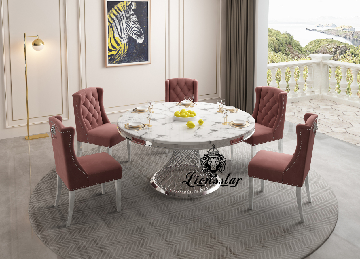 Designer Esstisch Silver Spirit Designer Esstisch Silver Spirit