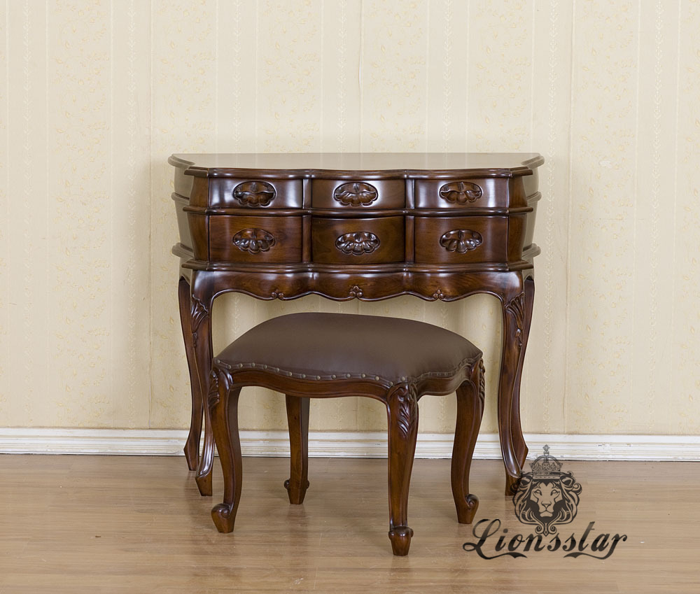Anrichte Barock Mahagoni Holz A.481 Anrichte Barock Mahagoni Holz A.481