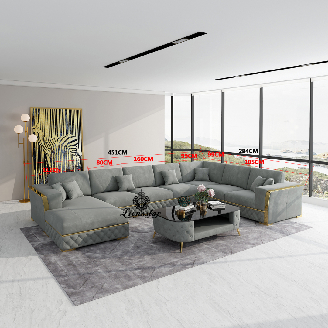 Designer Sofa Loft Style UL Form 