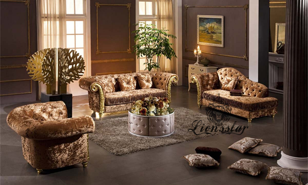 Couchgarnitur Samtstoff Couchgarnitur Samtstoff