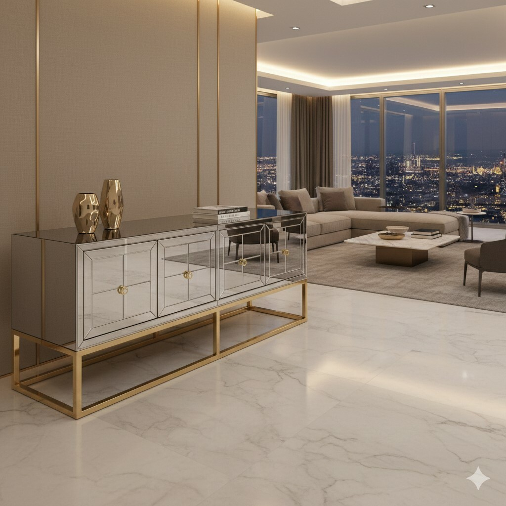 Designer Kommode Brooklyn Verspiegelt Designer Kommode Brooklyn Verspiegelt