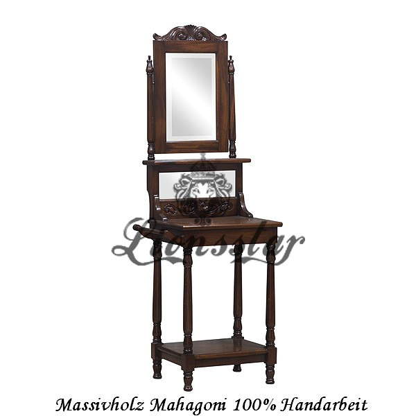 Spiegelkommode Barock Mahagoni Holz Sk.130