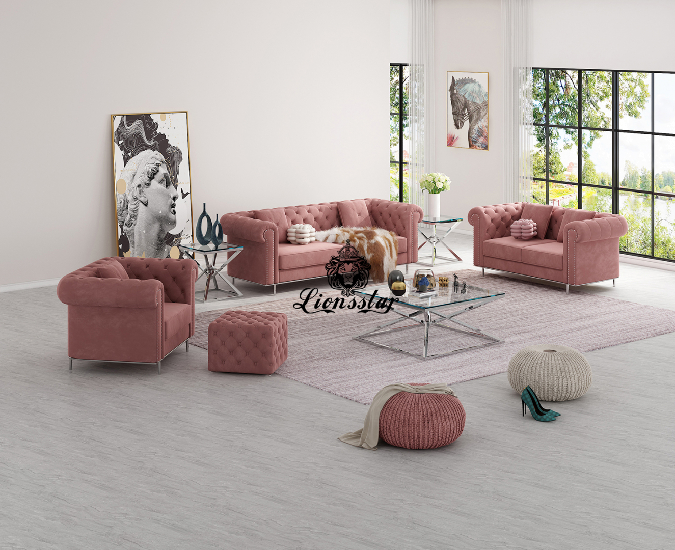 Luxus Designer Sofaset Vienna