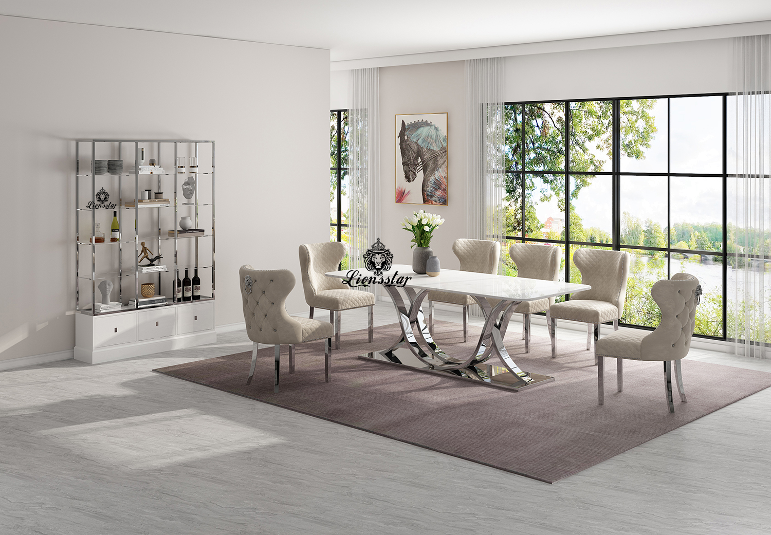Luxus Designer Esstisch Leonis Aurum Luxus Designer Esstisch Leonis Aurum