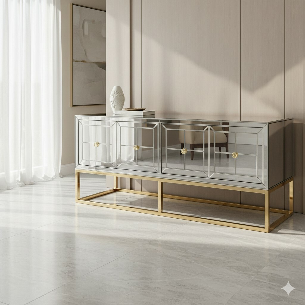 Designer Kommode Brooklyn Verspiegelt Designer Kommode Brooklyn Verspiegelt