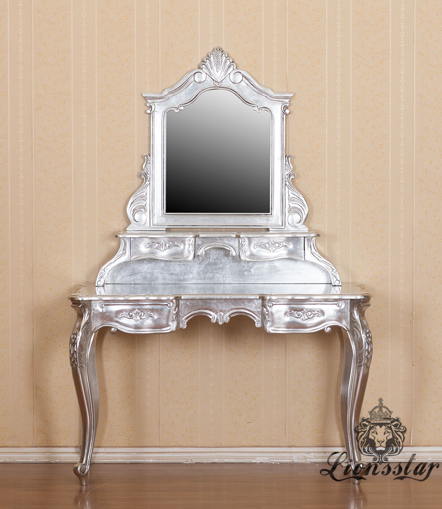Spiegelkommode Barock Mahagoni Holz Sk.290 Spiegelkommode Barock Mahagoni Holz Sk.290