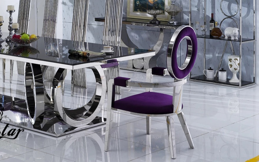 Sessel Modern Purple