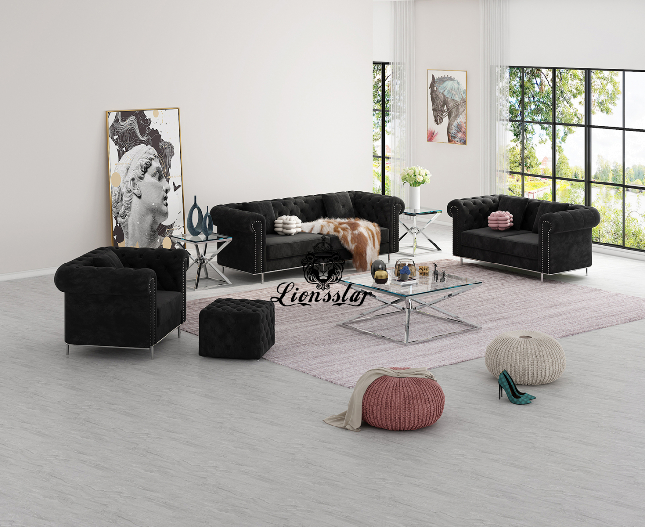 Luxus Designer Sofaset Vienna