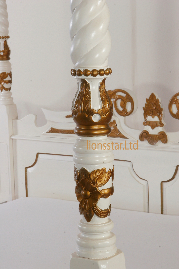 Himmelbett Weiß Gold Himmelbett Weiß Gold