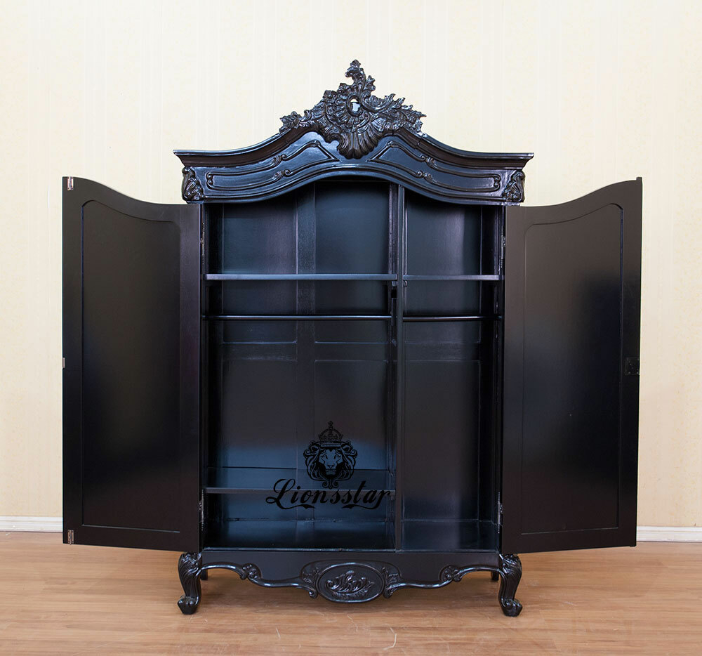 Schrank Klassisch Gothic Black Castle