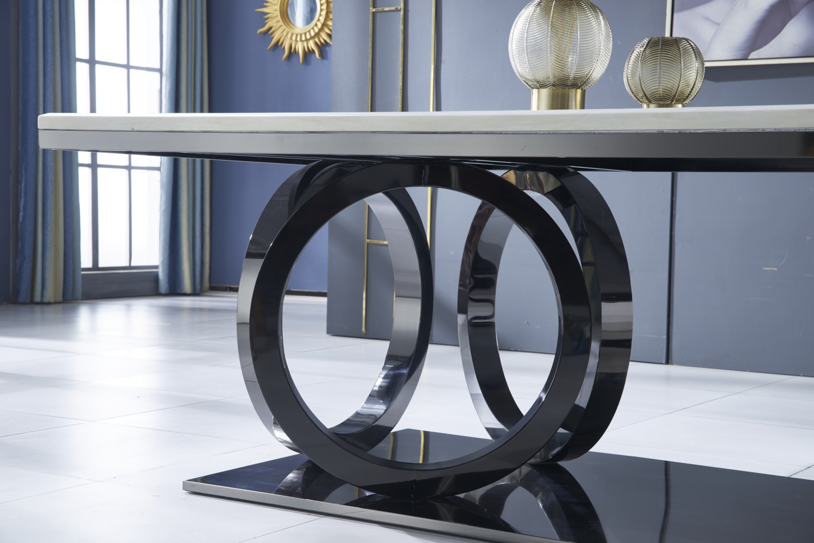 Designer Esstisch Rings