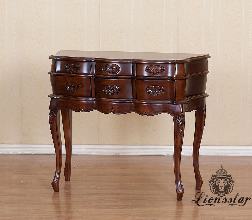 Anrichte Barock Mahagoni Holz A.339 Anrichte Barock Mahagoni Holz A.339
