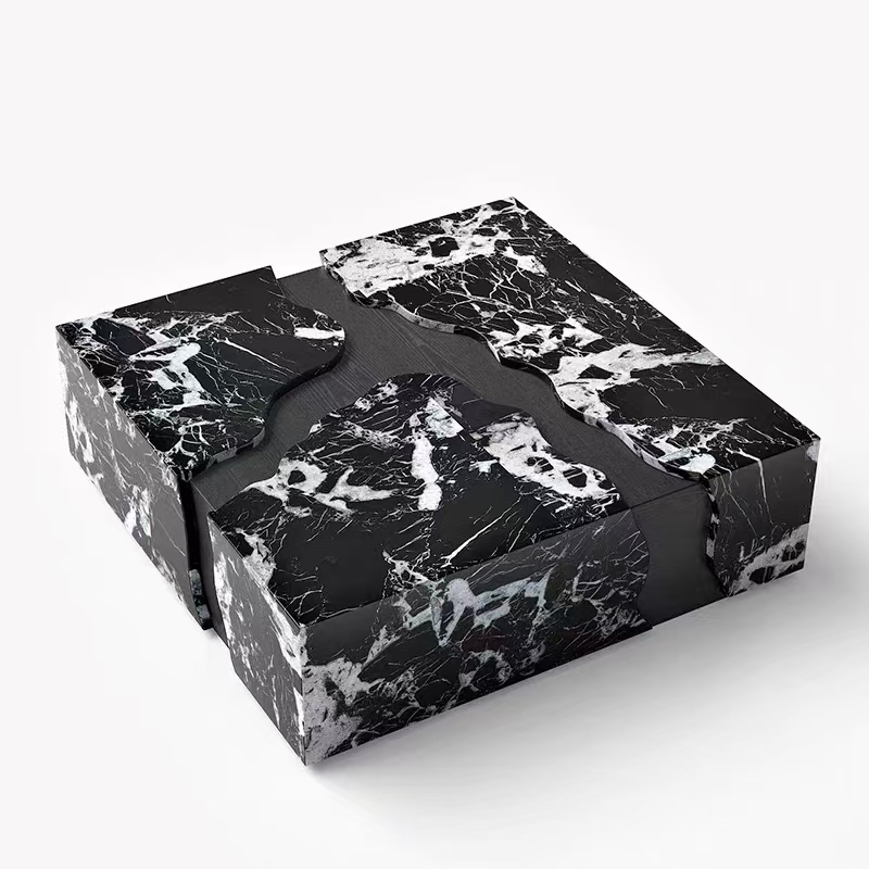 Couchtisch Design Marmor Massiv 