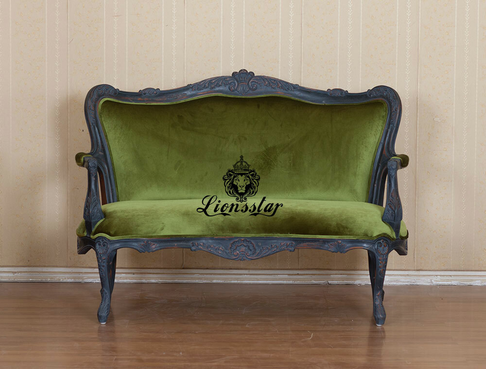 Barock Sofa Shabby Stil Velvet 