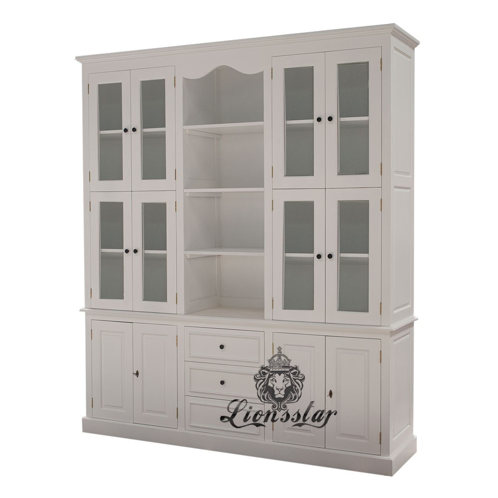 Antik Bücherschrank White Beauty