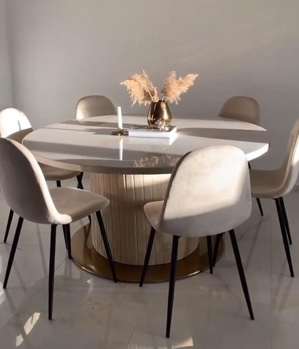 Luxus Designer Esstisch Lattice Rund Luxus Designer Esstisch Lattice Rund