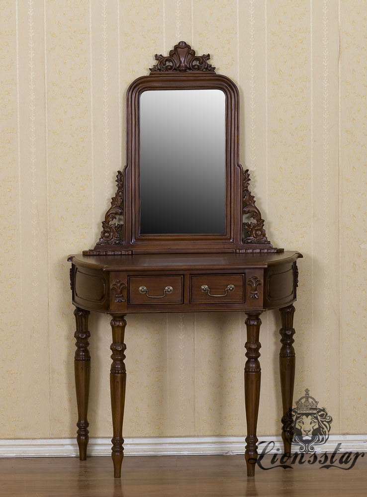 Spiegelkommode Barock Mahagoni Holz Sk.275 Spiegelkommode Barock Mahagoni Holz Sk.275