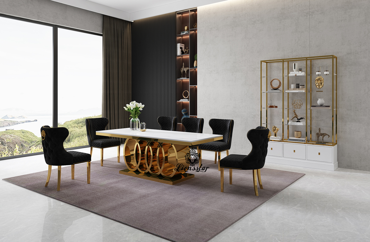 Luxus Designer Esstisch Montgomery Luxus Designer Esstisch Montgomery