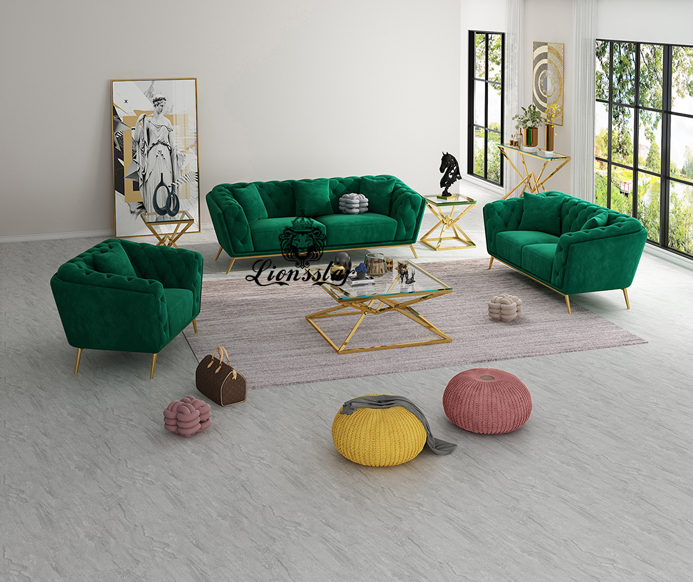 Luxus Design Couchgarnitur Rialto