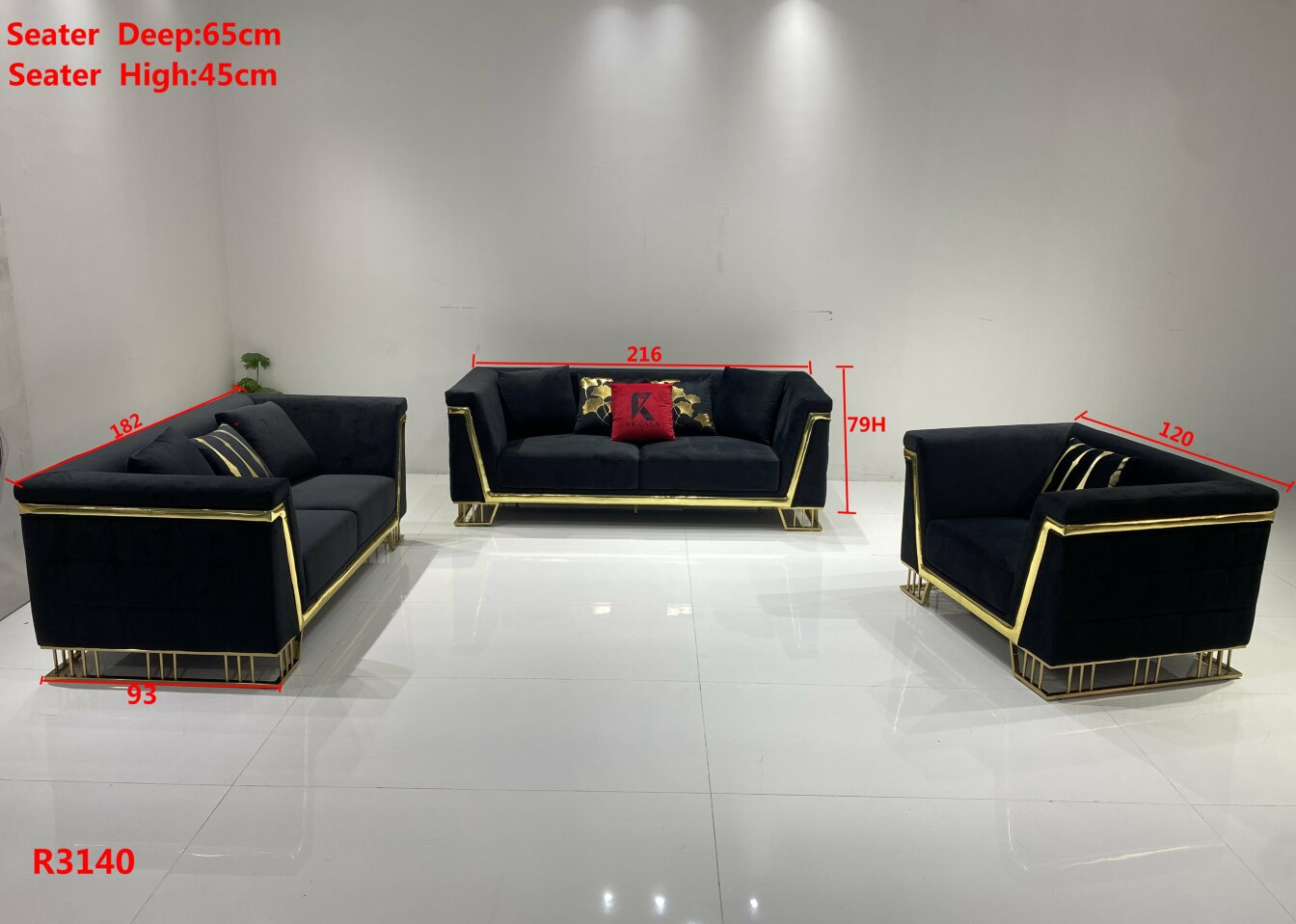 Luxus Sofaset Loft Modern Swings