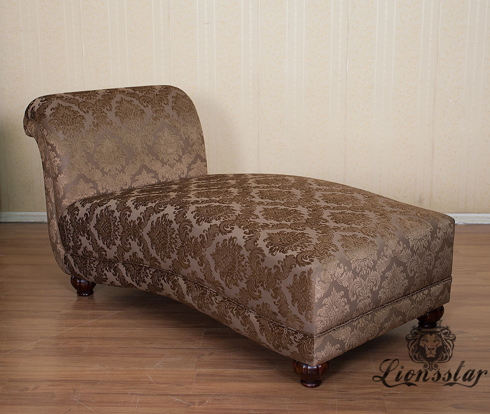 Recamiere Barock Mahagoni Holz R.133