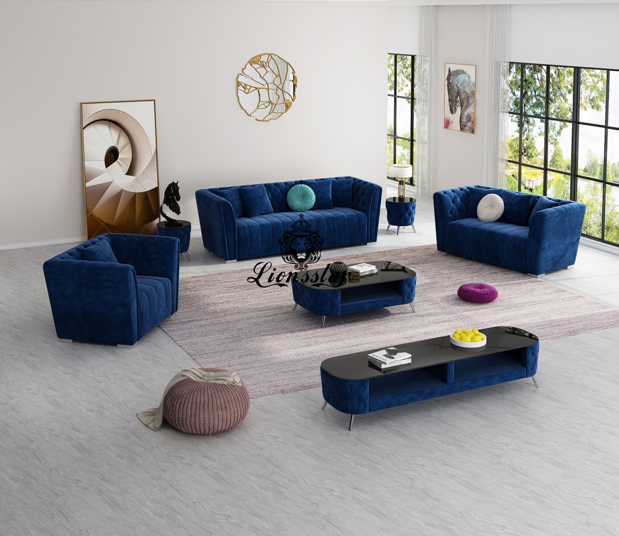 Luxus Design Sofa Set Ontario