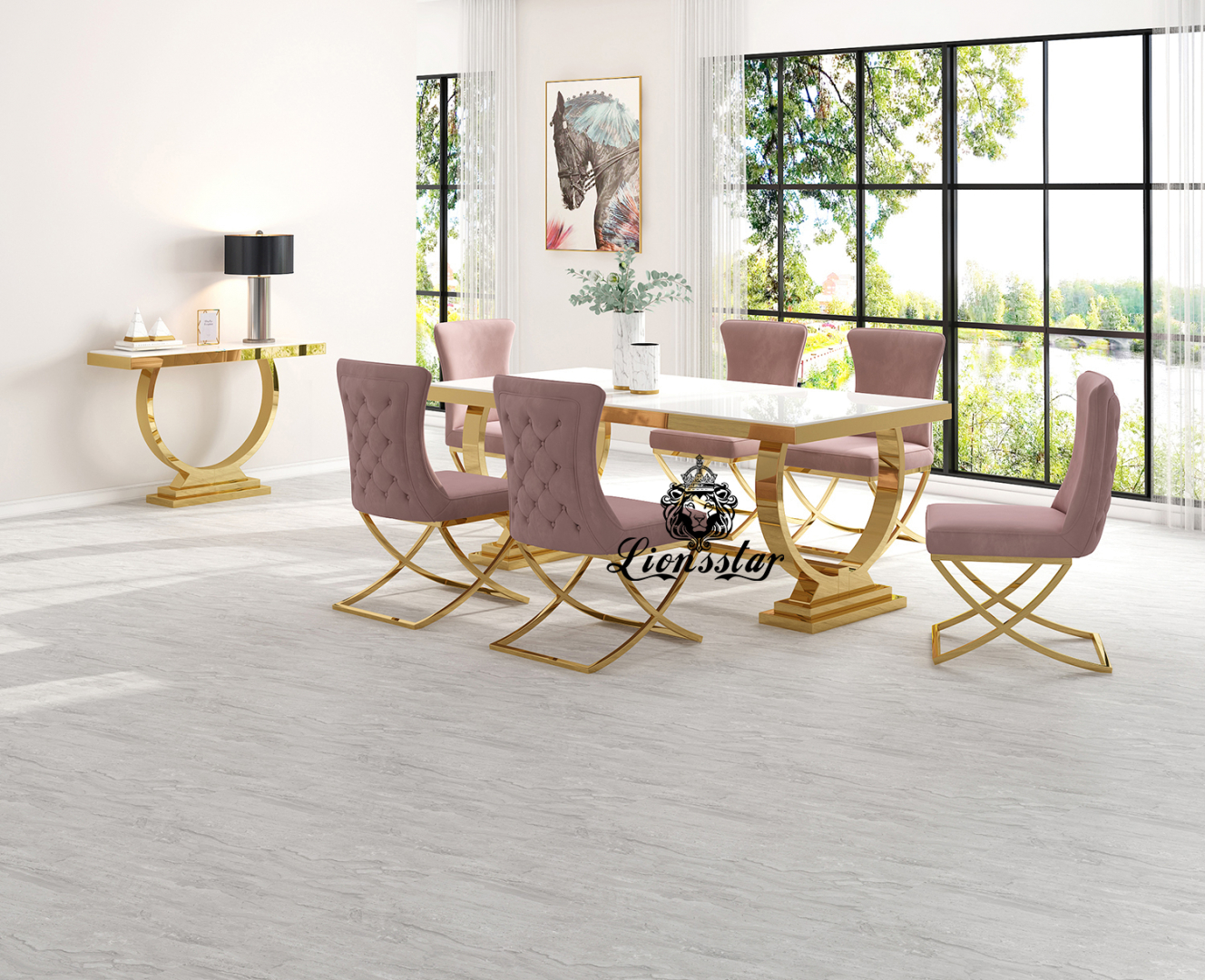 Designer Esstisch Set Loft Design Swing Designer Esstisch Set Loft Design Swing